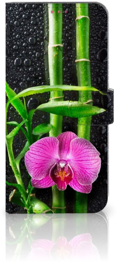 Étui portefeuille OPPO A54 5G | A74 5G | Coque A93 5G Orchidée