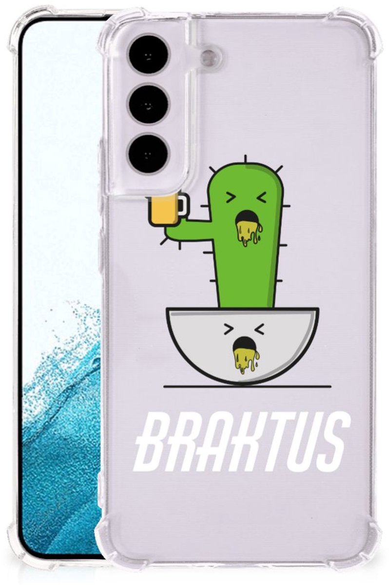 Samsung Galaxy S22 Stevig Bumper Hoesje Braktus