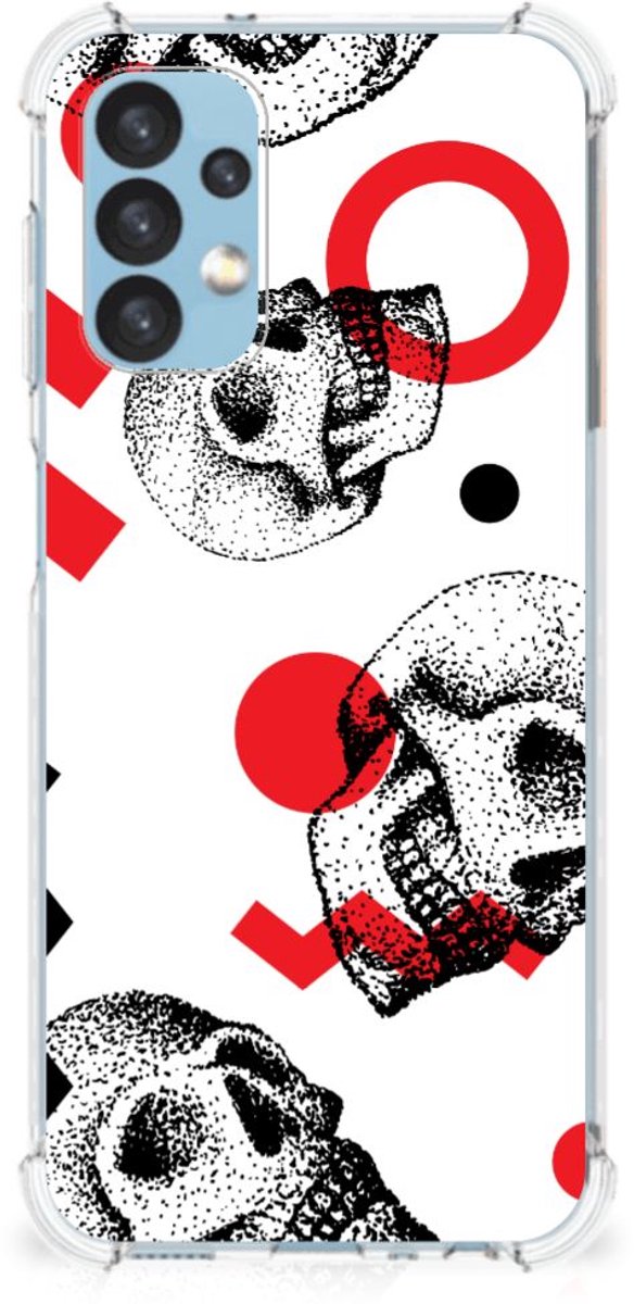 Extreme Case Samsung Galaxy A13 (4G) Skull Red