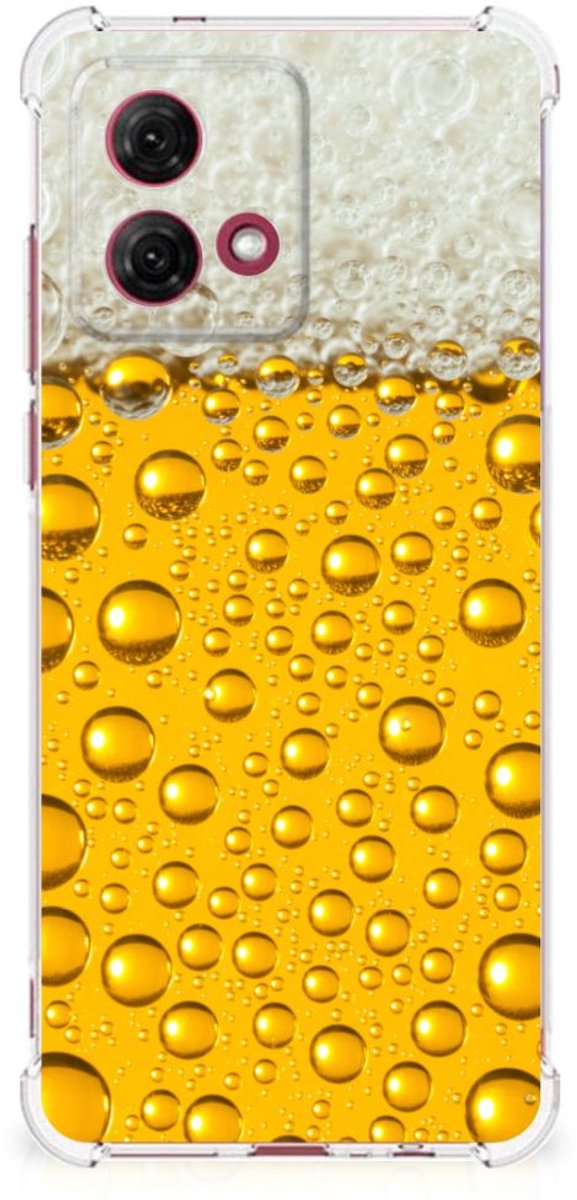 TPU Case Anti-Shock voor Motorola Moto G84 Beschermhoes Bier