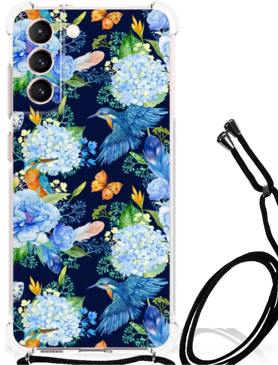 Back Cover voor Case Anti-shock voor Samsung Galaxy S21 FE IJsvogel