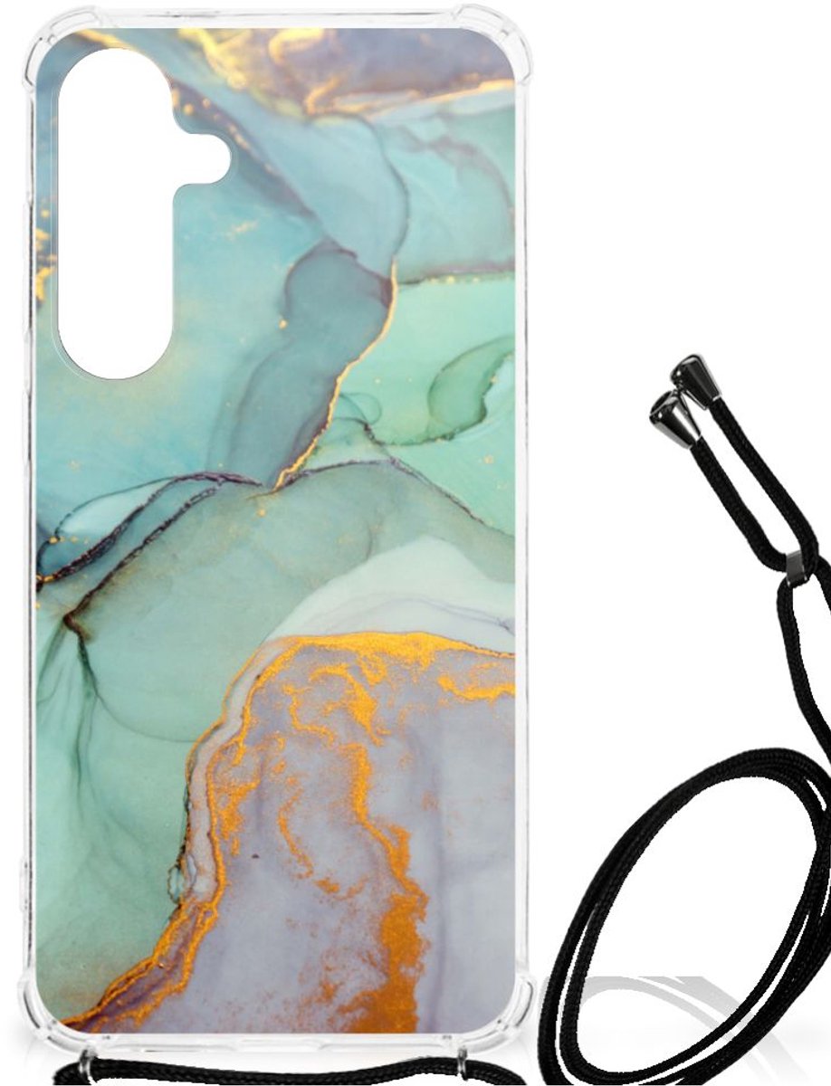 Back Cover voor Samsung Galaxy S24 Plus Watercolor Mix