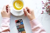 Google Pixel 8 Anti-shock Hoesje met foto Kentekenplaten