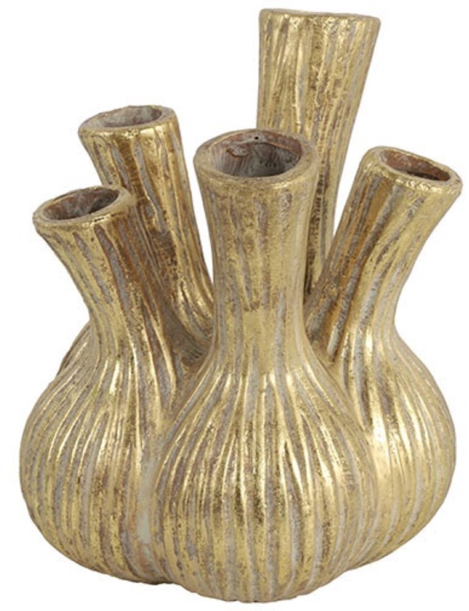 Countryfield Vaas Moyo aardew 23,523,5H27CM goud gold