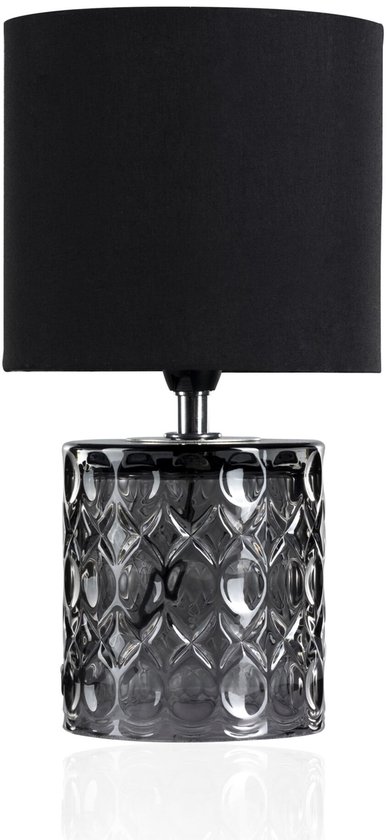 Paulmann Pauleen LED-tafellamp Crystal Glow E14 max. 20W Grijs, Zwart