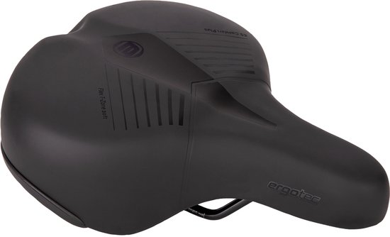 Ergotec Zadel Comfort Plus Zwart van Ergotec — afbeelding 2