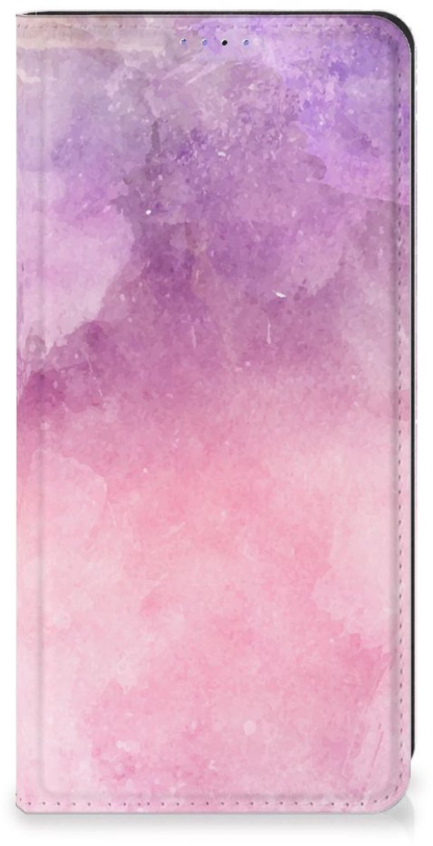 Bookcase Samsung Galaxy A05 Pink Purple Paint