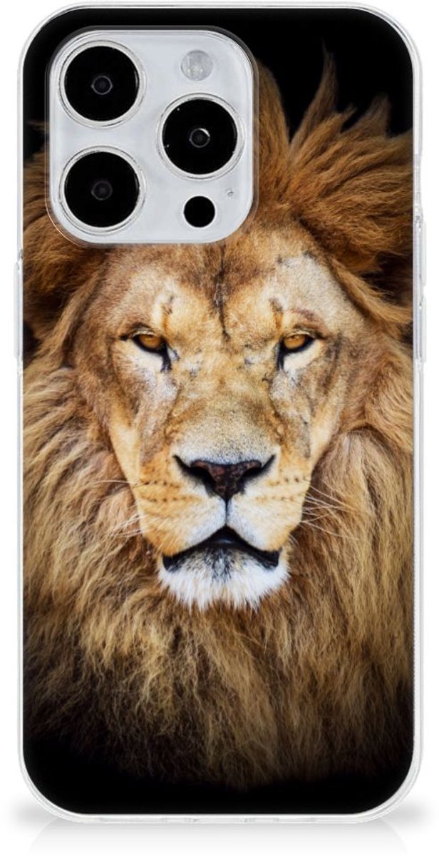 iPhone 15 Pro TPU Hoesje Leeuw