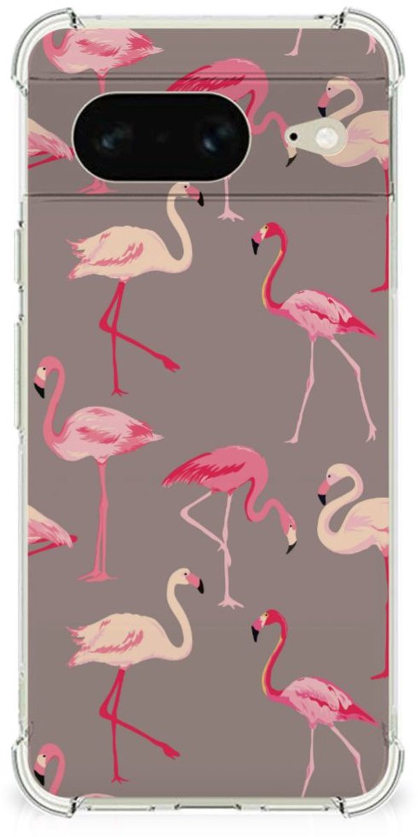 Google Pixel 8 Case Anti-shock Flamingo