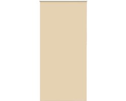vidaXL - Rolgordijn - verduisterend - 115x230 - cm - stofbreedte - 110,7 - cm - beige