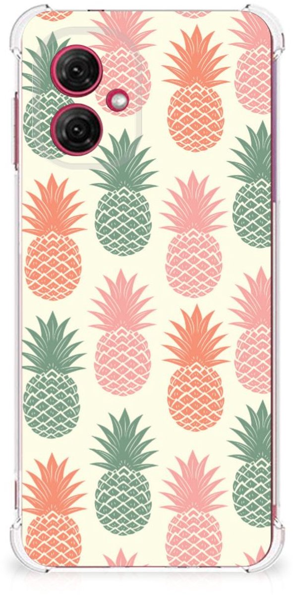 Motorola Moto G55 Beschermhoes Ananas