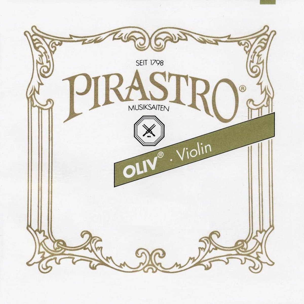 Pirastro P210352 violin string stiff D-3 thick (17), gut core, gold-aluminum, in tube