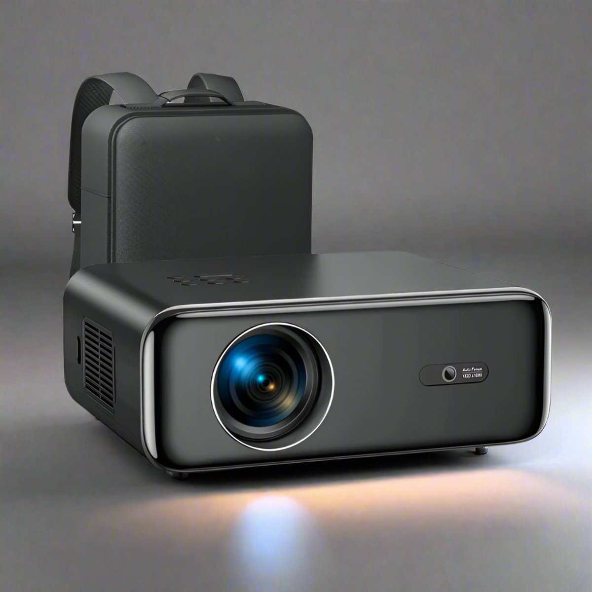 Mini Beamer - Projector - Digitale Projector - Draagbaar - 1080P Projector - WiFi 6 en Bluetooth 5.2 - Ingebouwde Luidspreker - 600 ANSI - EU Stekker Type - Compatibel met HDMI - Voeding - USB- 110W - Zwart