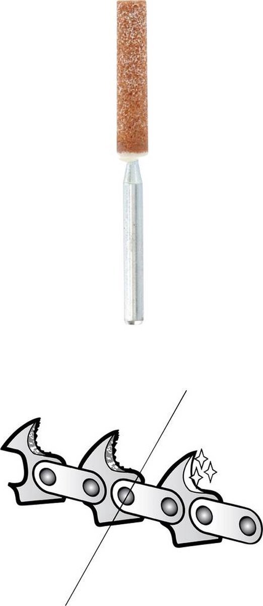 Dremel Kettingzaag-slijpsteen 4,8 mm - 454 – foto 5