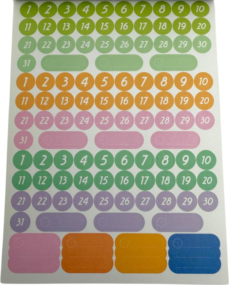 Planner & Bullet Journal Stickers met Motivatie & Inspiratie Quotes - 1700+ Stickerboekje voor Agenda, Dagboek & Kalender — afbeelding 4