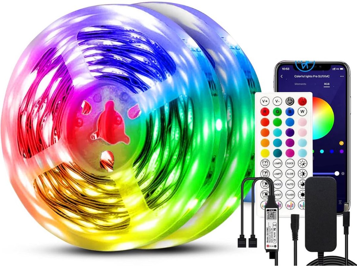 VELTRR® LED Strip 30 Meter - LED Verlichting Strips - LED Light