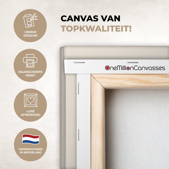 Tableau sur toile 180x120 cm - Décoration murale Japandi - Wabi sabi - Beige - Décoration murale murale salon - Décoration chambre - Accessoires chambre - Peintures sur toile