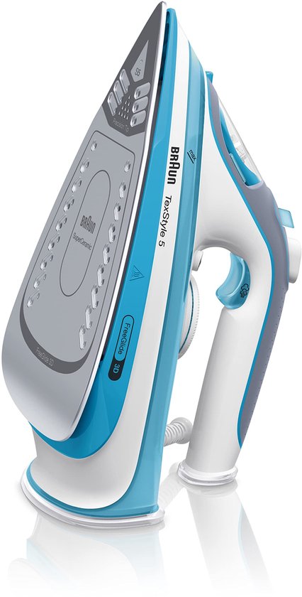 Braun TexStyle 5 SI 5006 BL Trocken- & Dampfbügeleisen Braun TexStyle 5 SI 5006 BL Trocken- & Dampfbügeleisen