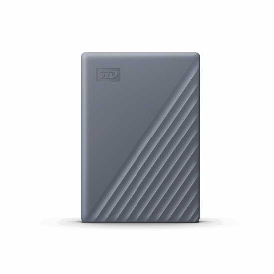 Foto: Western digital my passport externe harde schijf usb c grijs 5 tb