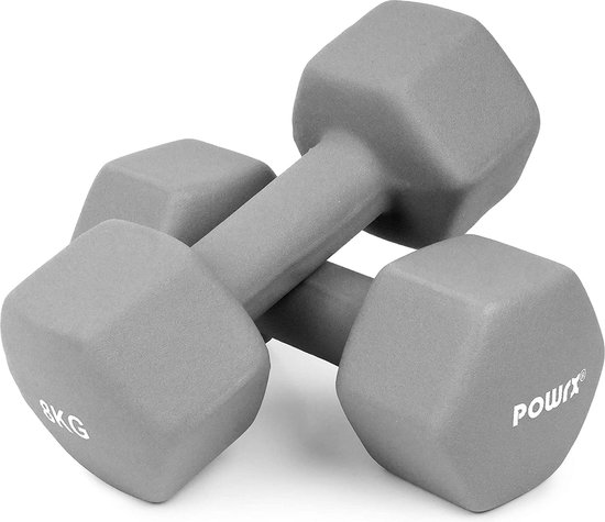 Ballon Mural POWRX 8 Kg (violet) - Pour Entraînement Fonctionnel, Renforcement Musculaire, Cardio, Exercices Variés