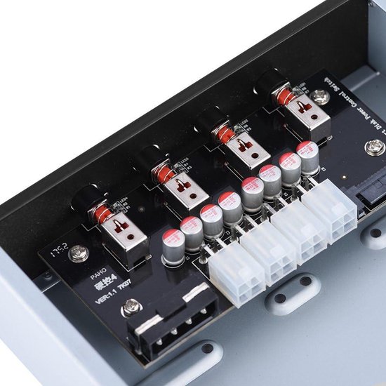 HDD Power Control Switch - 4 schakelaars voor harde schijf - SATA Drive Switcher met IDE - 2xSATA 15Pin interfaces - desktop PC computer optisch station . — afbeelding 2