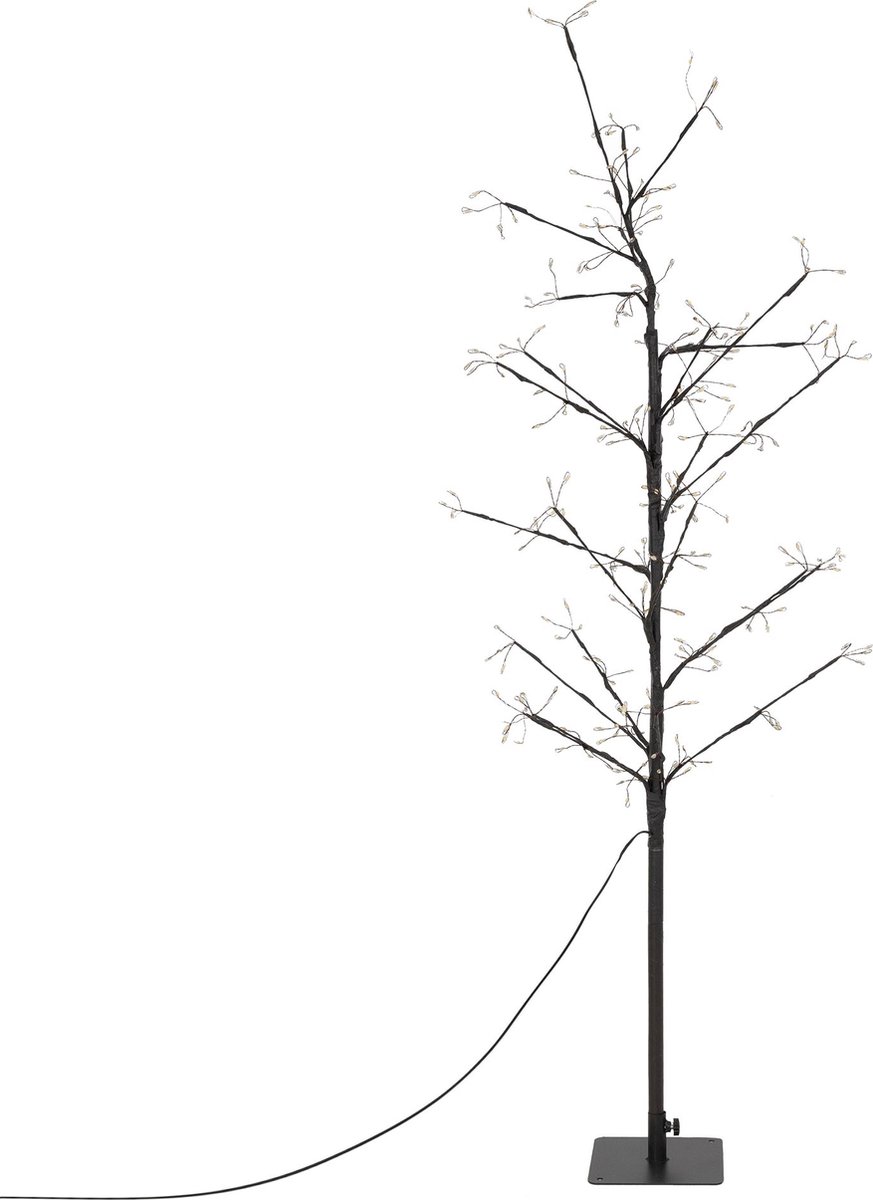 Bol.com LED Kerstversiering Boom 120 cm met 240 warm witte LED's aanbieding