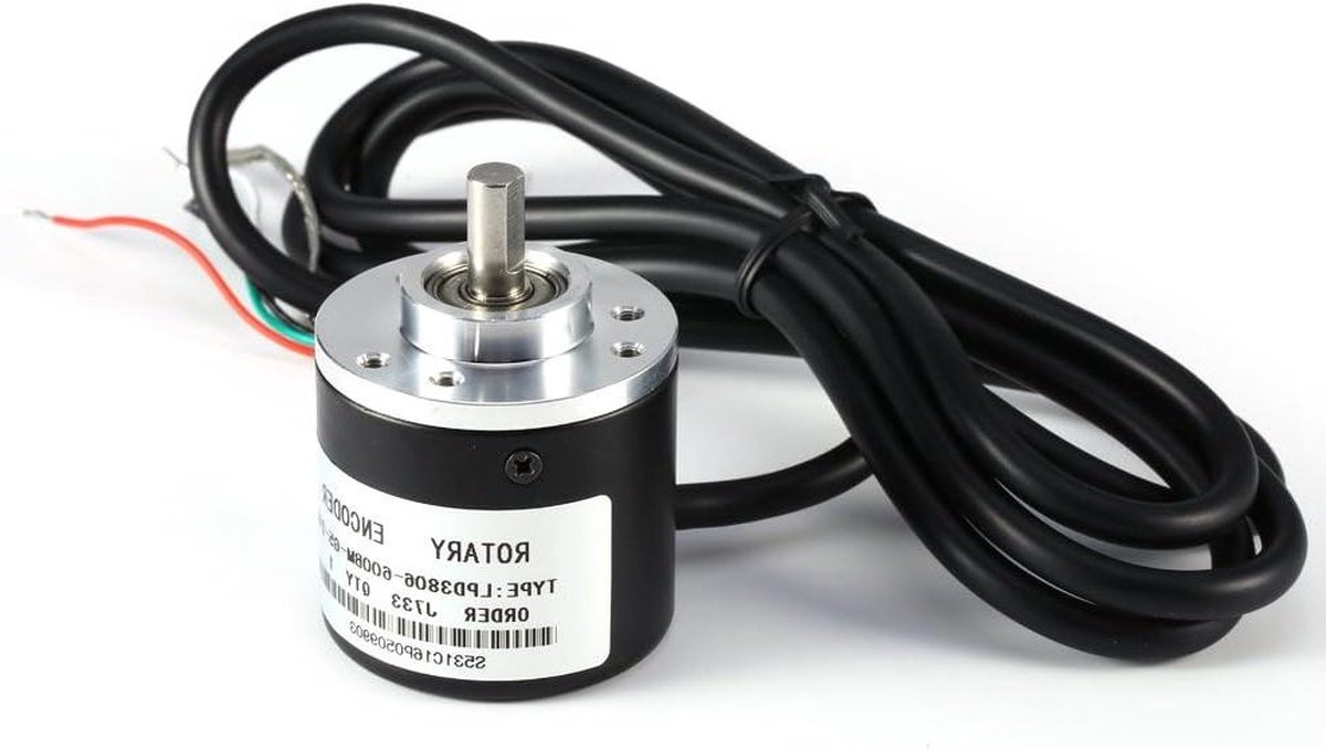 2 Fase Shaft Incrementele Codeur Foto-elektrische Omwentelingscodeur 6mm 600P/R