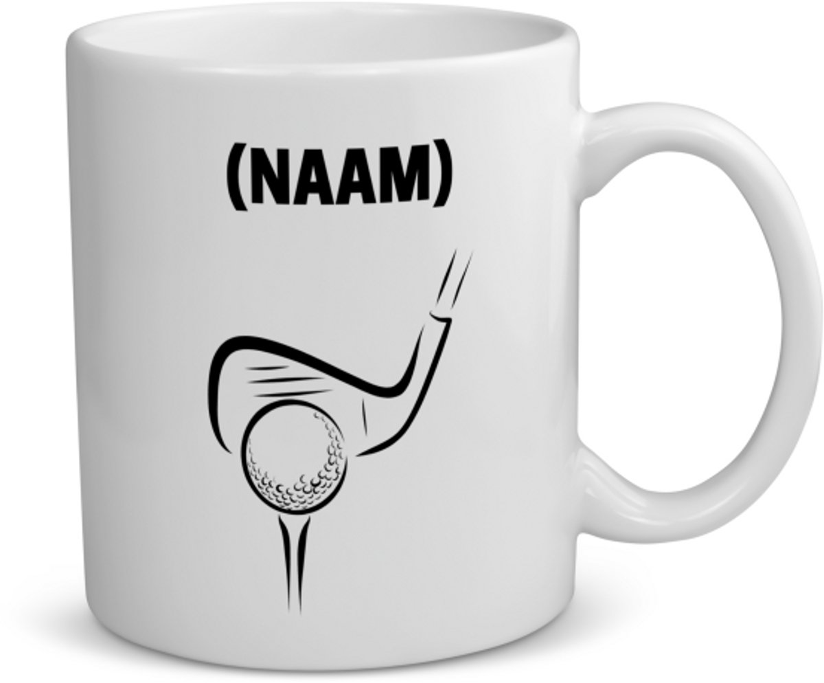 Akyol - golf met eigen naam koffiemok - theemok - Golfen - golfer - sport - 350 ML inhoud