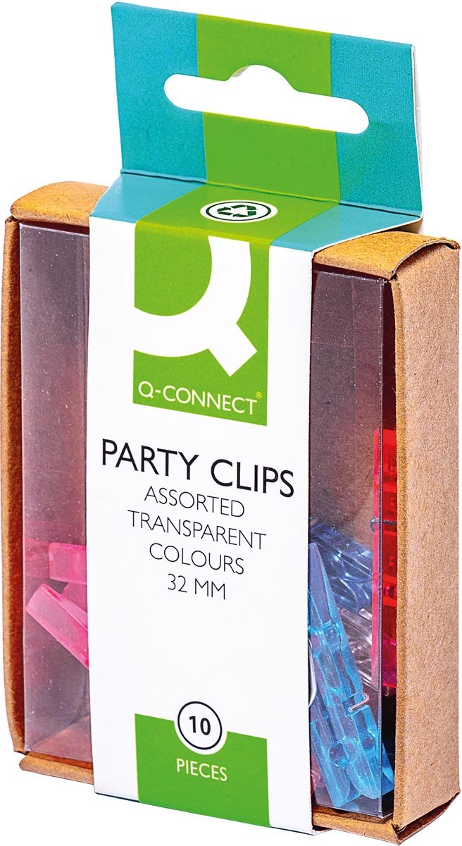 Q-CONNECT wasknijper | mini | 32 mm | doos van 10 stuks