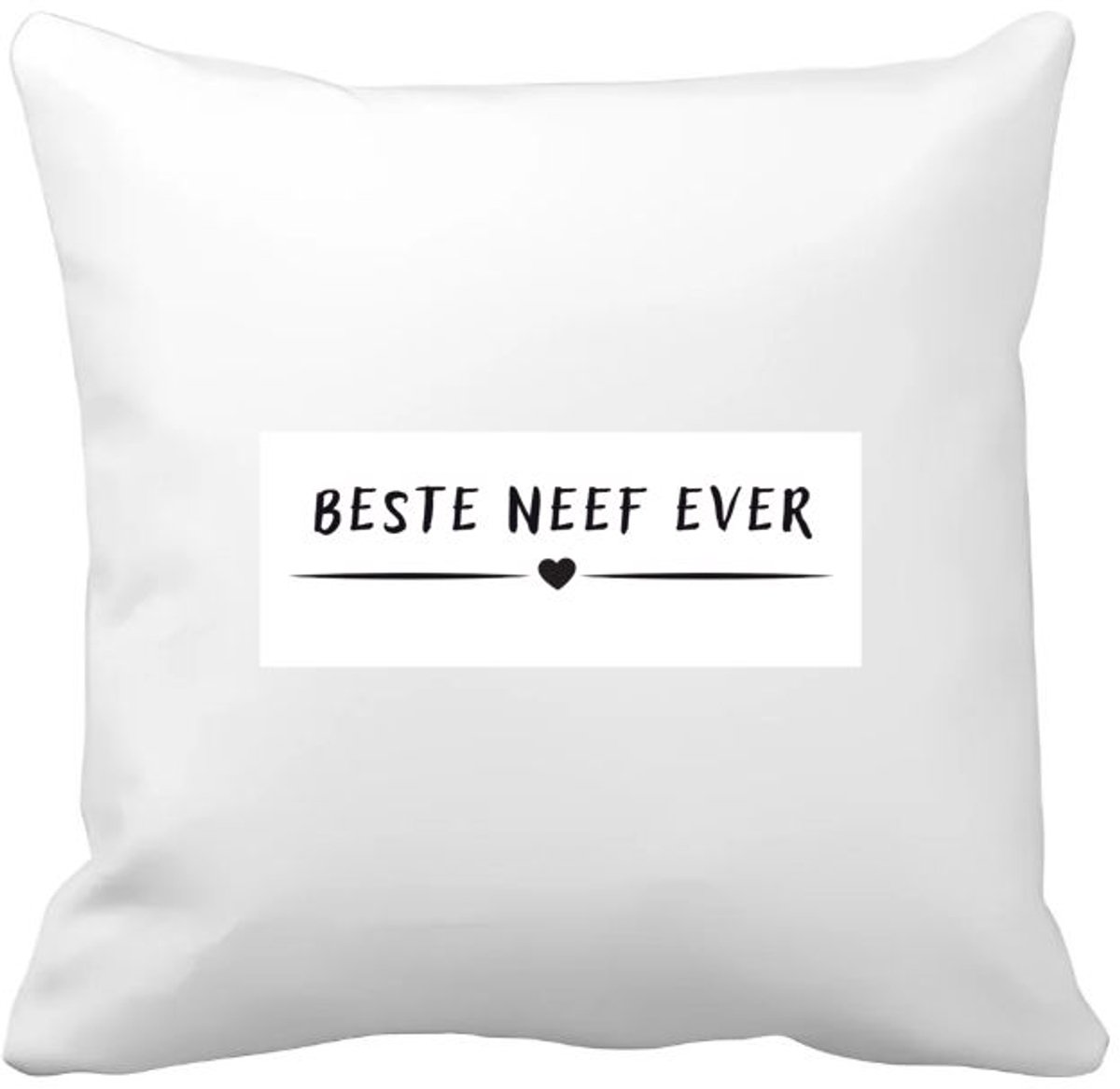 Akyol beste neef ever Kussen hoes - Neef - cousin - leuk cadeau voor je neef - 40 bij 40 cm Multicolor