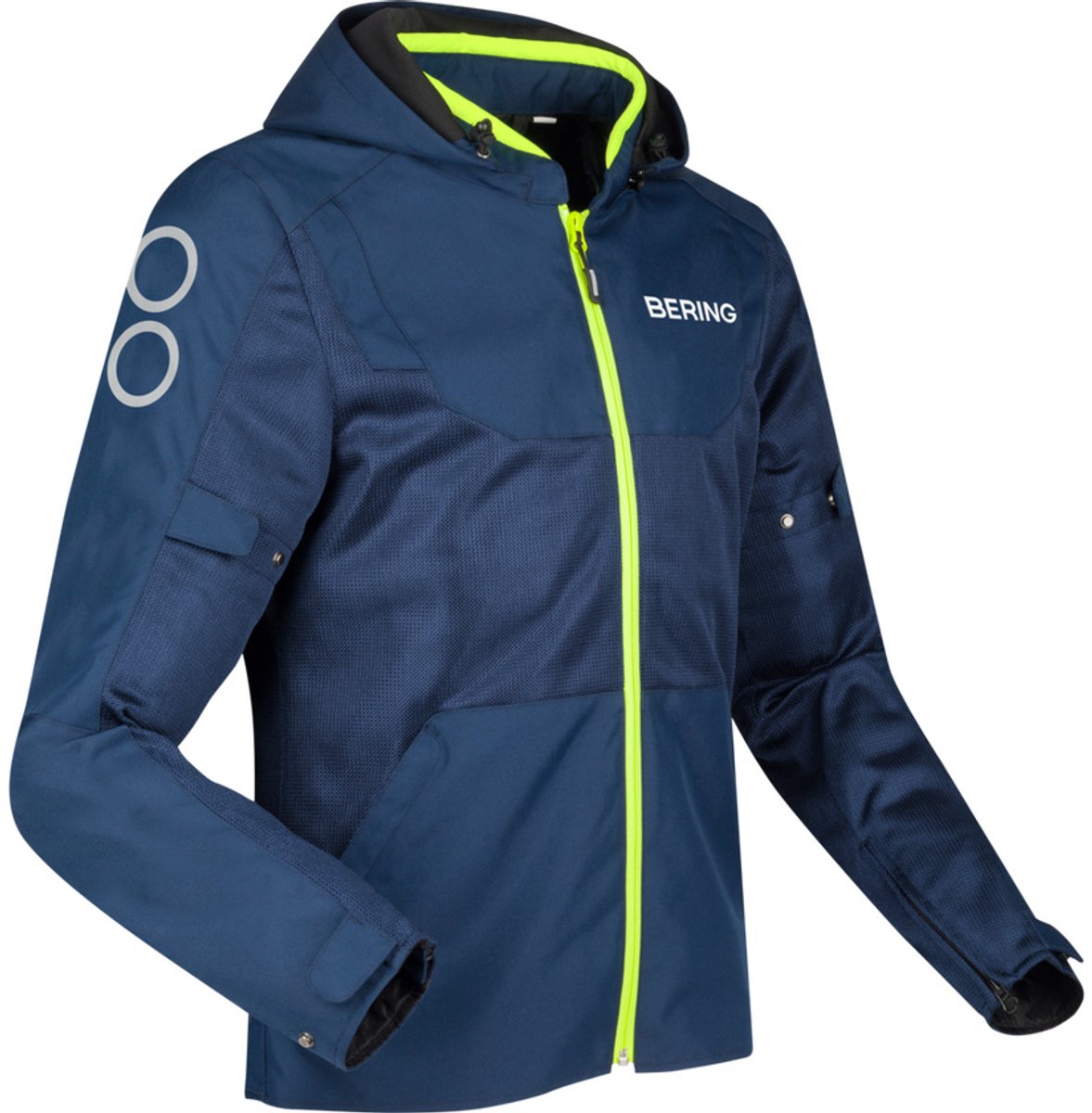 Bering Jacket Profil Navy Fluo M - Maat - Jas