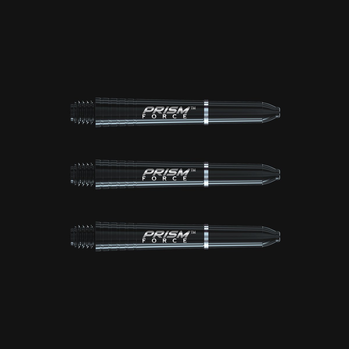 Winmau Prism Force Black - Dart Shafts Short