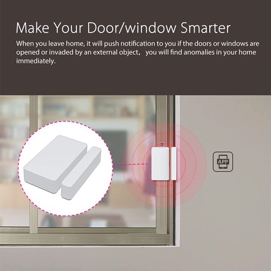 Daytech Koelkast Alarm Raamalarm Deuralarm Huisdeur & Raam Daytech Koelkast Alarm Raamalarm Deuralarm Huisdeur & Raam
