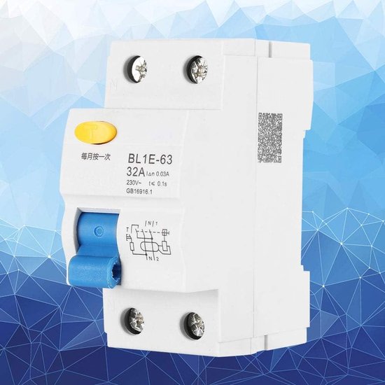 2 Disyuntores De Corriente Residual Bl1e-63 3p n 63a Rccb 40 | Cuotas