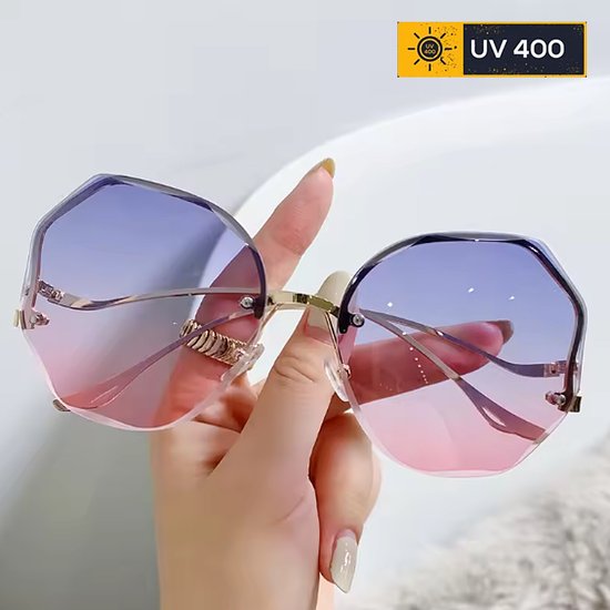 Lunettes de soleil pour femmes sans monture dégradées Lagloss