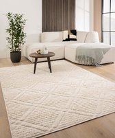 Tapis scandinave - Arc Gem crème 160x230 cm