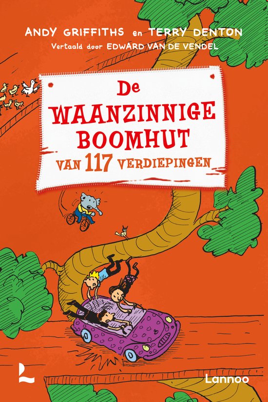 De waanzinnige boomhut - De waanzinnige boomhut van 117 verd ... - cover