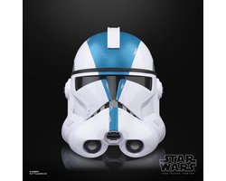 Hasbro Star Wars Black Series Clone Trooper 501st Helm Cosplay.
