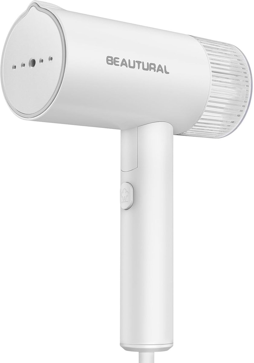 Opvouwbare Handheld Kledingstomer 1000 Watt voor Thuis en Op Reis - Snel Opwarmend en Veilig voor Strijkbare Kleding