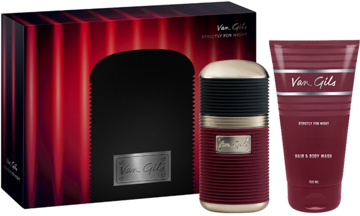 Van Gils Strictly for Night eau de toilette 30 ml geschenkset