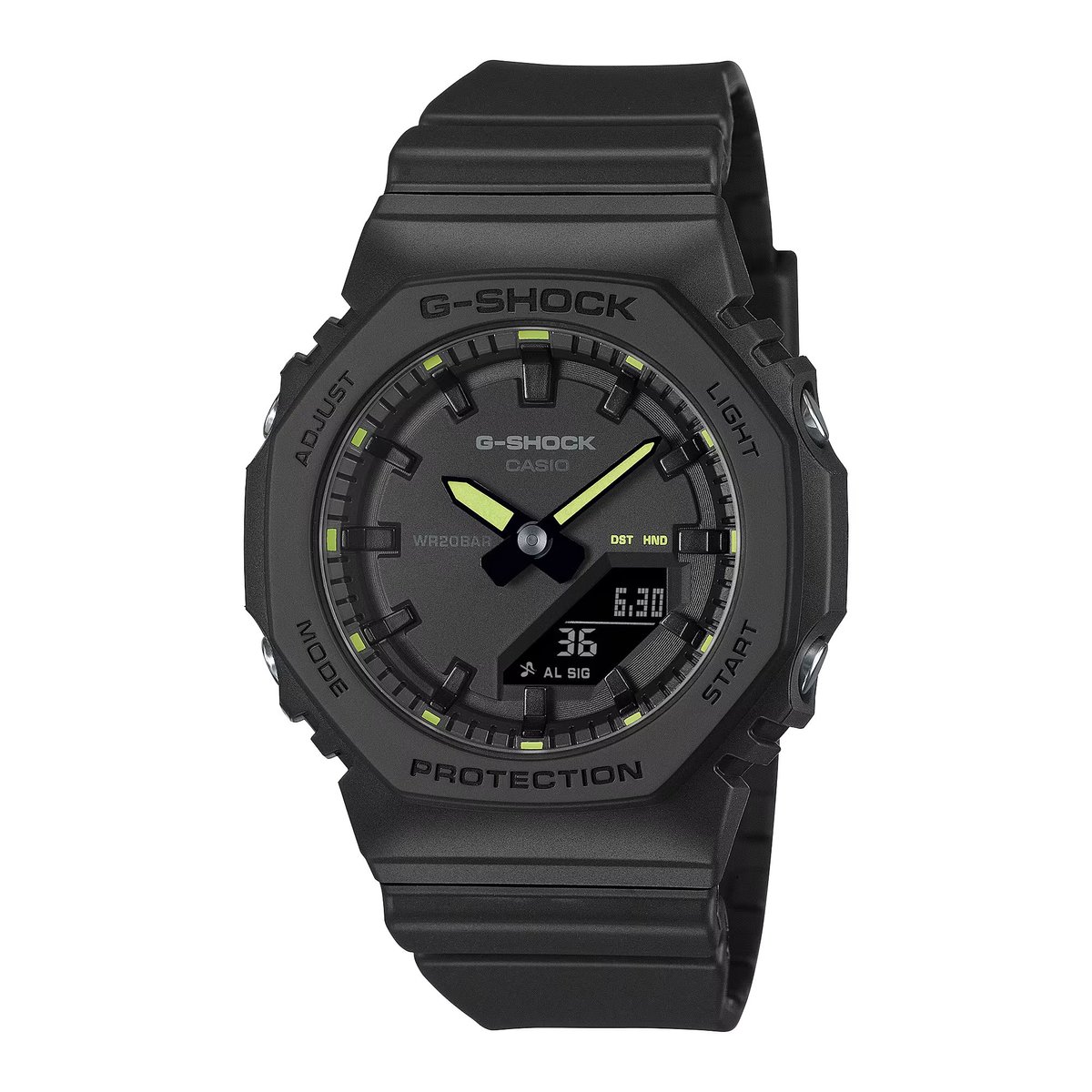 Casio G-Shock GMA-P2100SA-1A2ER Horloge - Kunststof - Zwart - Ø 40 mm