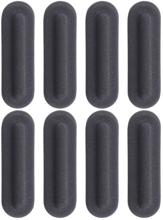 paar rubberen antislipmat laddervoeten voetkussens kussenhoes veiligheidsbumpers vervangingsset