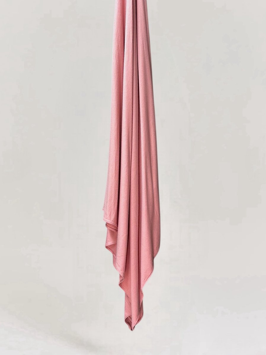 Cotton Hijaab XXL - Sweet Pink - Sjaal - Sjawl - Turban - Katoen - Dames Hoofddoek - Islamitisch Hoofddeksel - 210cm x 110cm
