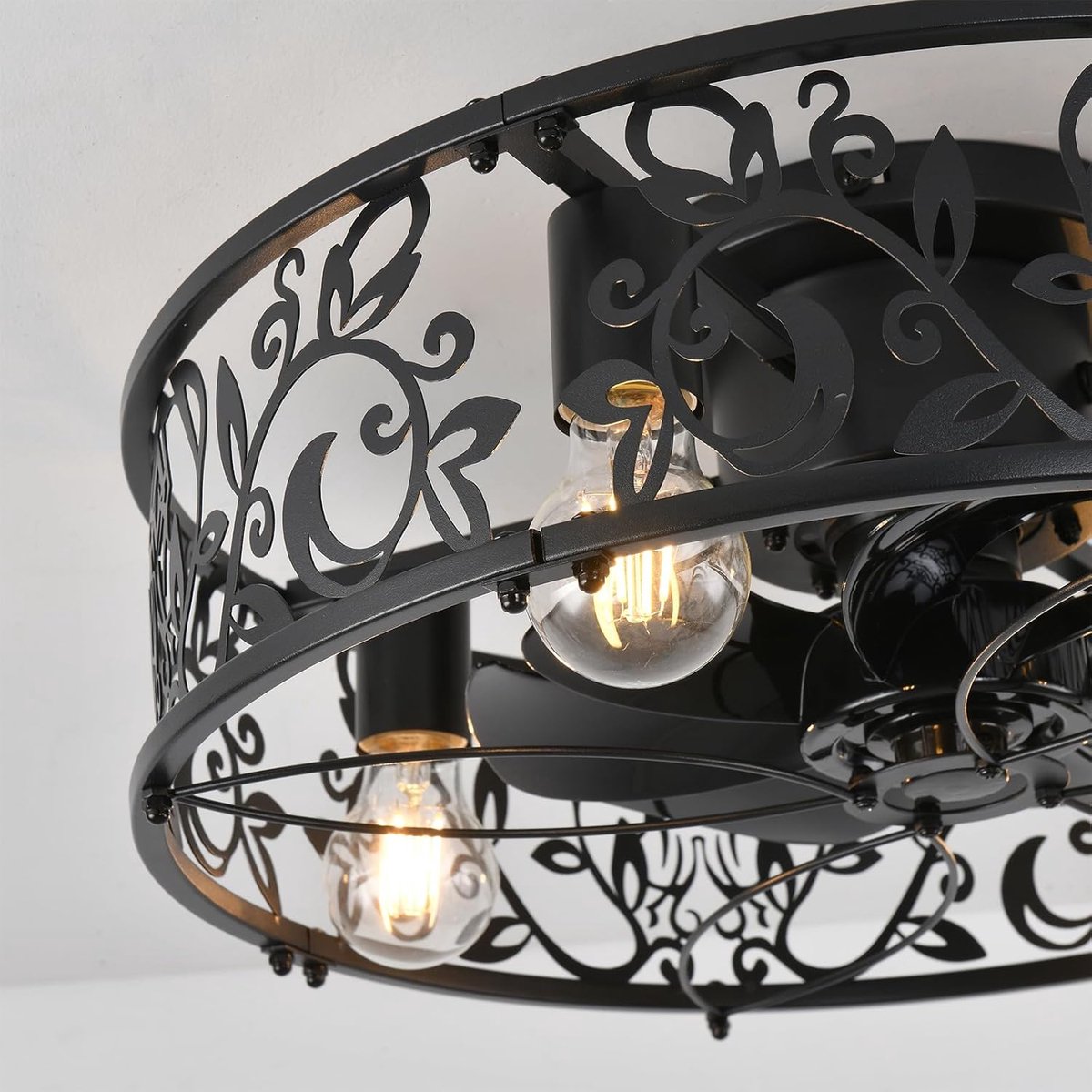 Equivera Plafondventilator met Verlichting - Stille Motor thumbnail 3