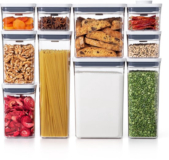 Voorraadbussen OXO Voordeelset POP 2.0 (10-Delig)