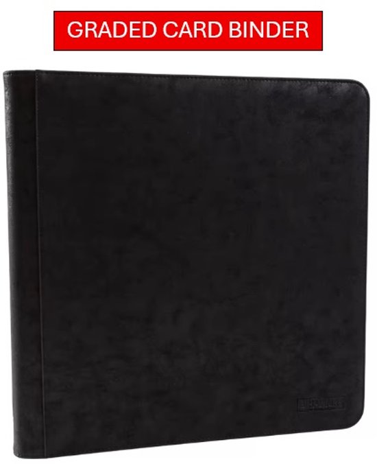 Graded Card Binder  Toploader - Zwart  Voor 40 Slabs  2x2 Indeling   Met... | bol
