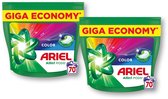 Dosettes de lessive Ariel – Color All-in-1 | 140 lavages
