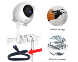 Actie4you® – Babyfoonhouder – Camera Houder – Babyfoon Standaard – Babyfoon Houder – Babyfoon Bevestiging – Babyfoonhouder voor Bed – Standaard – Flexibel – Zwart