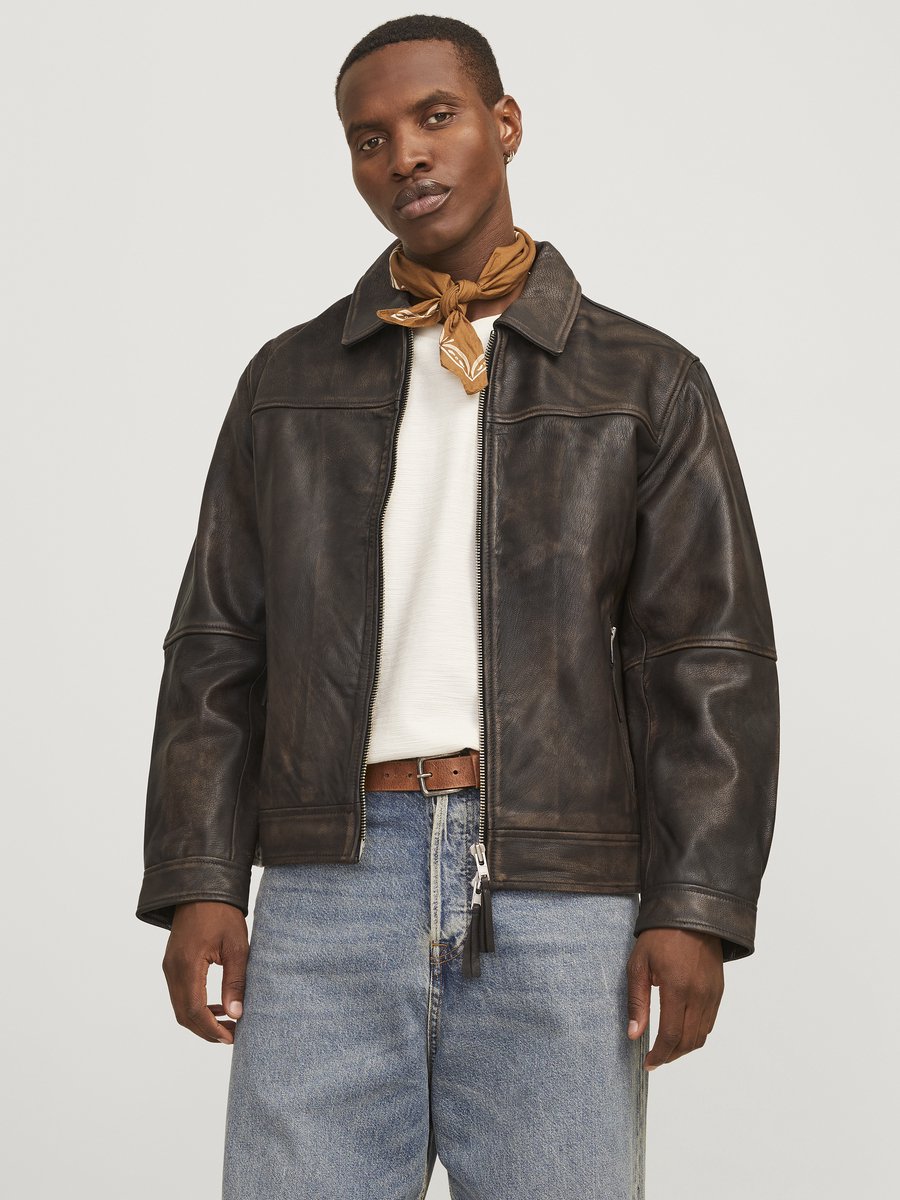 Jack & Jones Leren jas Leren jas