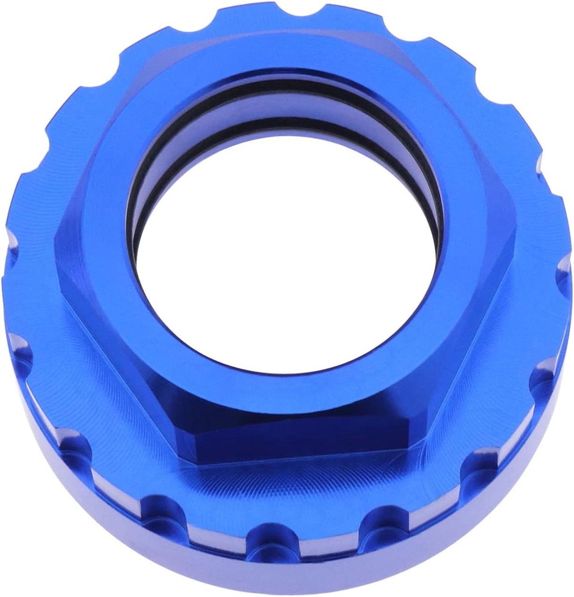 Allecto Plus - Kettingring Slot Ring Adapter Verwijder gereedschap voor Shimano M7100 M8100 M9100 M9120 Aluminium Fiets Demontage Mouwen 12-Speeds